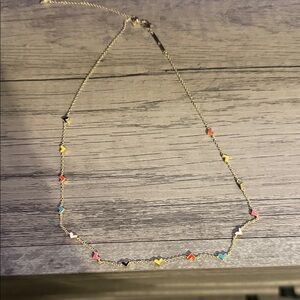 Kendra Scott Multicolor Heart Necklace